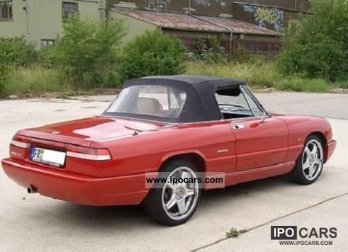 1991 Alfa Romeo Spider 2 0 Car Photo And Specs