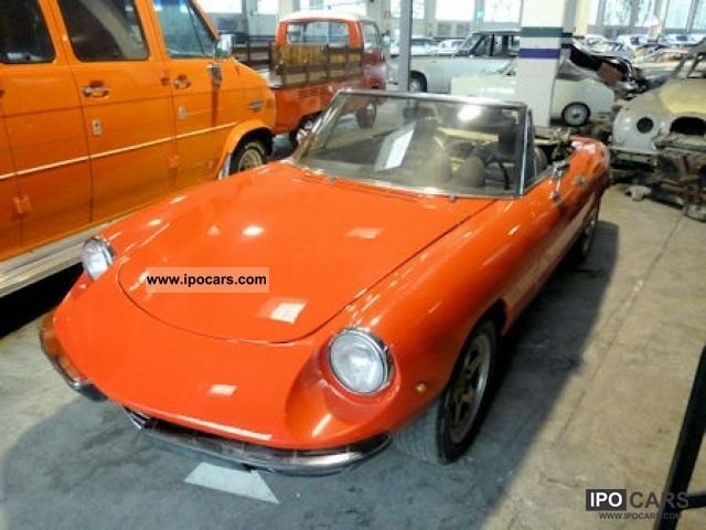 Alfa Romeo  Spider Duetto 2.0 1978 Vintage, Classic and Old Cars photo