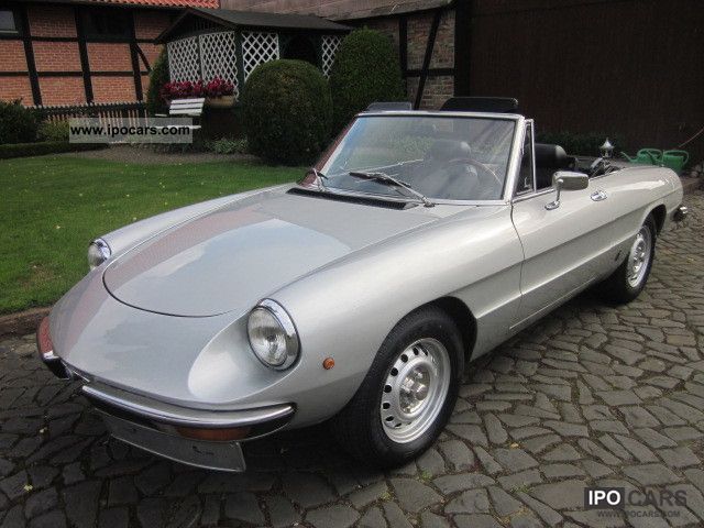 Alfa Romeo  Spider Veloce 1750 + is one of 4000 built 1970 Vintage, Classic and Old Cars photo