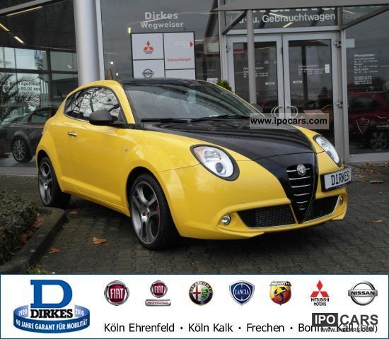 2011 Alfa Romeo  Mito 1.6 JTDM Turismo PANORAMIC ROOF AIR Sports car/Coupe Used vehicle photo