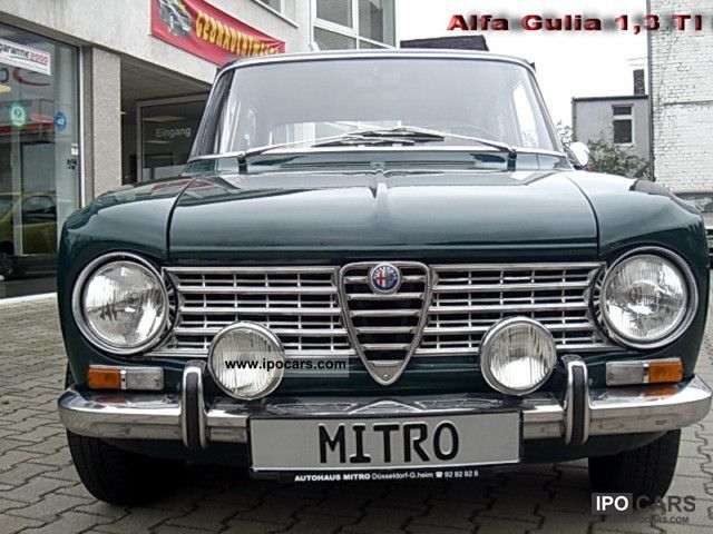 Alfa Romeo  Giulia 1.3 TI band speedometer top condition! Celebrity prep 1966 Vintage, Classic and Old Cars photo