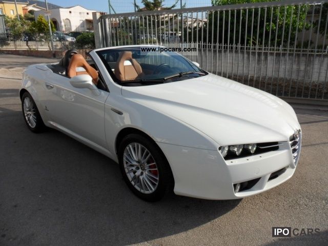 2010 Alfa Romeo Spider Convertible 2 4 Jtdm 210cv Pelle