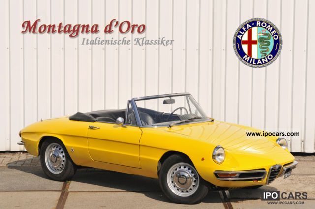Alfa Romeo  Duetto Spider 1600 1968 Vintage, Classic and Old Cars photo