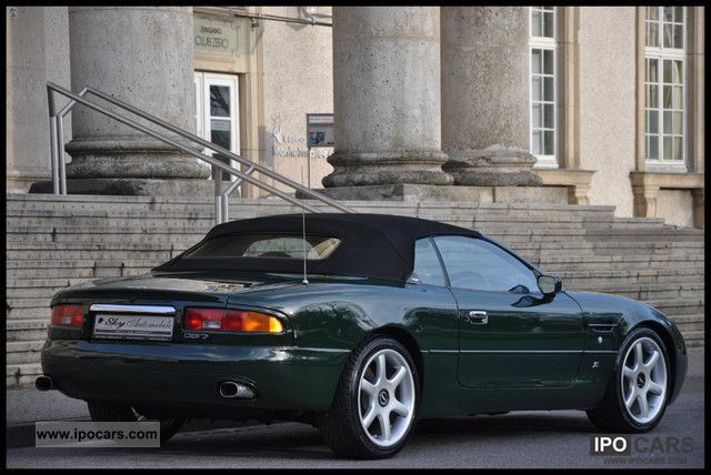 1996 Aston Martin DB7 Volante (convertible) ... noble Zagato look ...