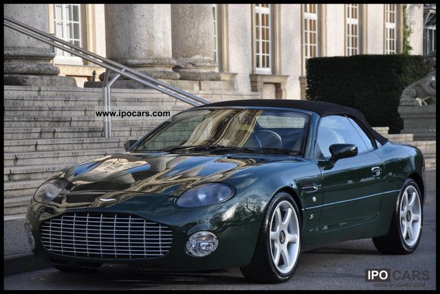 1996 Aston Martin DB7 Volante (convertible) ... noble Zagato look ...