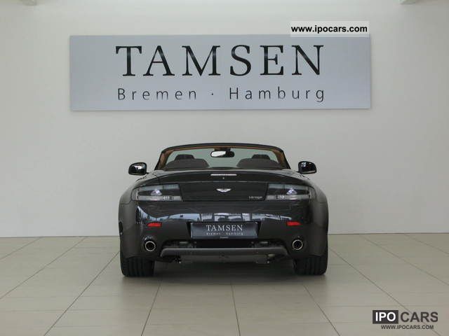 2012 Aston Martin V8 Vantage Roadster Sport Shift Car