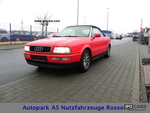 1993 Audi  80 2.0 E Cabriolet TUV rims heater Cabrio / roadster Used vehicle photo