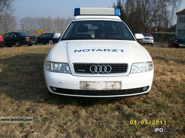 2000 Audi  A4 Avant 2.4 30V quattro EMERGENCY VEHICLES Estate Car Used vehicle photo