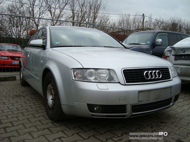 2003 Audi A4 Avant 2 5 Tdi Car Photo And Specs