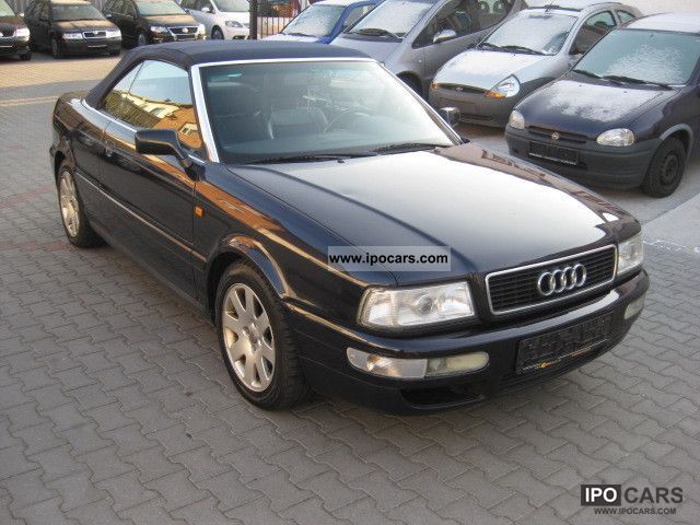 1998 Audi  Leather-Cabriolet 1.8 SHZ-El. Hood Cabrio / roadster Used vehicle photo