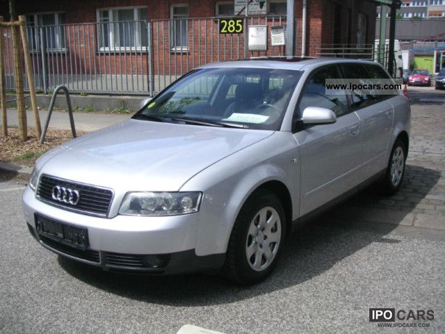 2002 Audi  A4 1.9 TDI * 131HP * Navi * Klimaa *. Sunroof Top * Estate Car Used vehicle photo