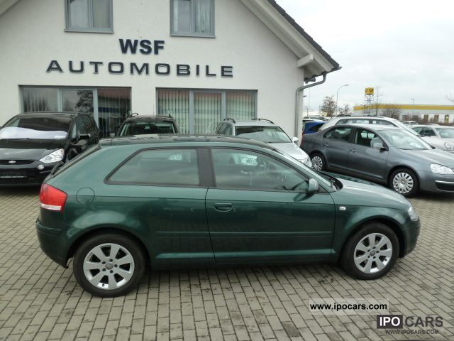 2004 Audi  A3 1.9 TDI Xenon, Heated seats, aluminum, 1.Hand Limousine Used vehicle photo