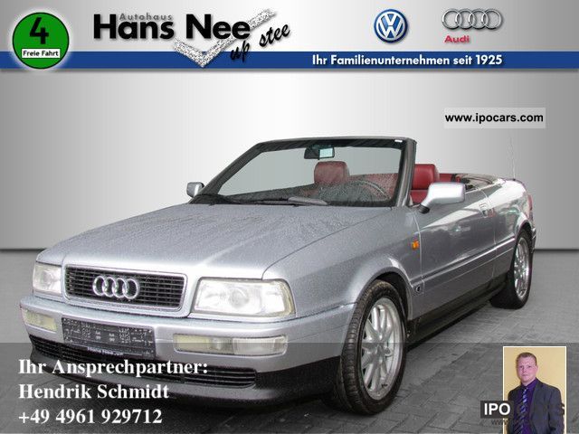 1997 Audi  Cabriolet 2.6 E-ROOF LEATHER Cabrio / roadster Used vehicle
			(business photo