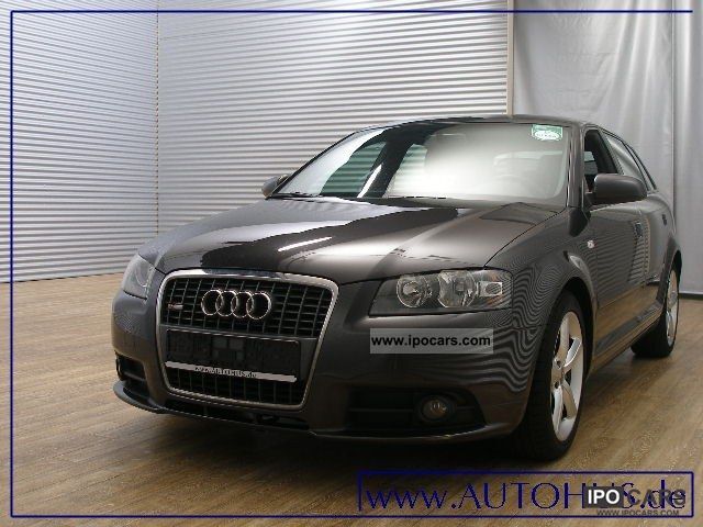 2006 Audi  A3 Sportback 1.9 TDI S-LINE Klimaaut cruise Limousine Used vehicle photo