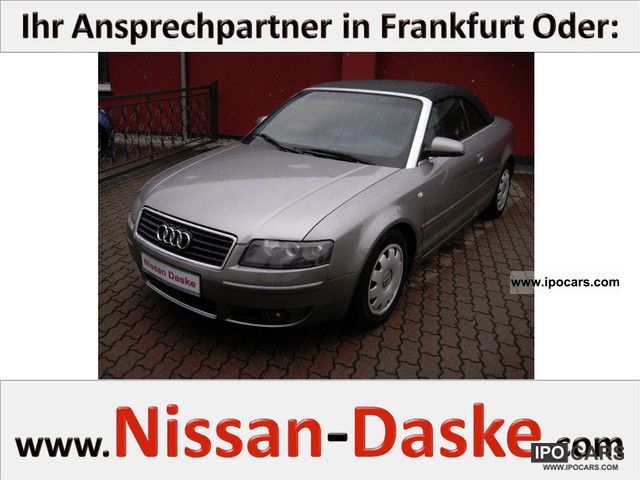 2004 Audi  A4 Cabriolet Cabrio / roadster Used vehicle photo
