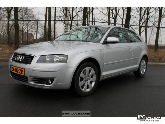 2004 Audi  A3 2.0 Fsi Pro Line Business - zilver metalic, d Small Car Used vehicle photo