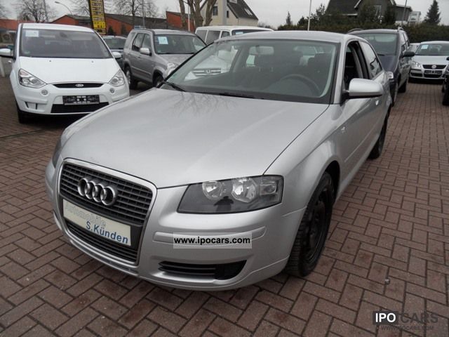 2006 Audi  A3 1.9 TDI Attraction heater 1 hand Limousine Used vehicle photo