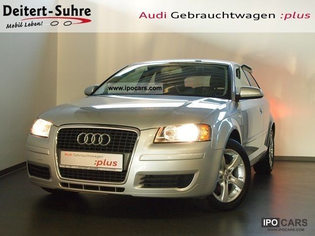 2007 Audi  A3 2.0 TDI Attraction Radio Concert climate Limousine Used vehicle photo