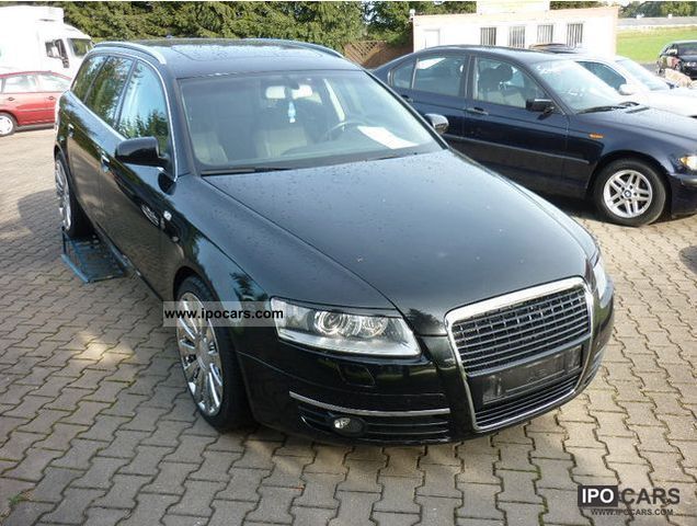 2005 Audi A6 4f Avant 2 4 Chrome Wheels Tuning Car Photo And Specs