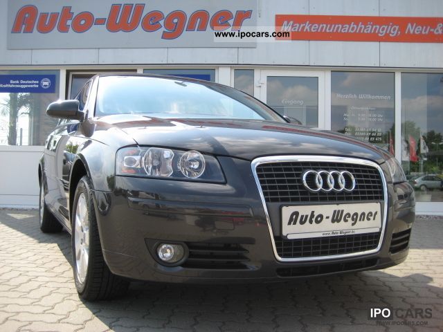 2007 Audi  A3 2.0 TDI Sportback DPF automatic (DSG), 1 HAND Estate Car Used vehicle photo