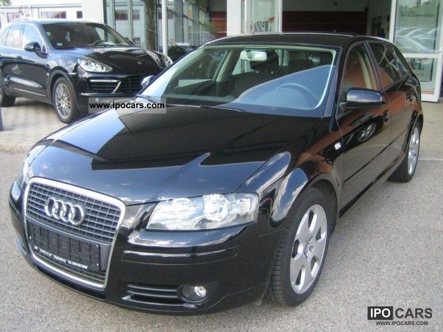 2008 Audi  A3 Sportback 2.0 TDI Ambition Navigation / APS Estate Car Used vehicle photo