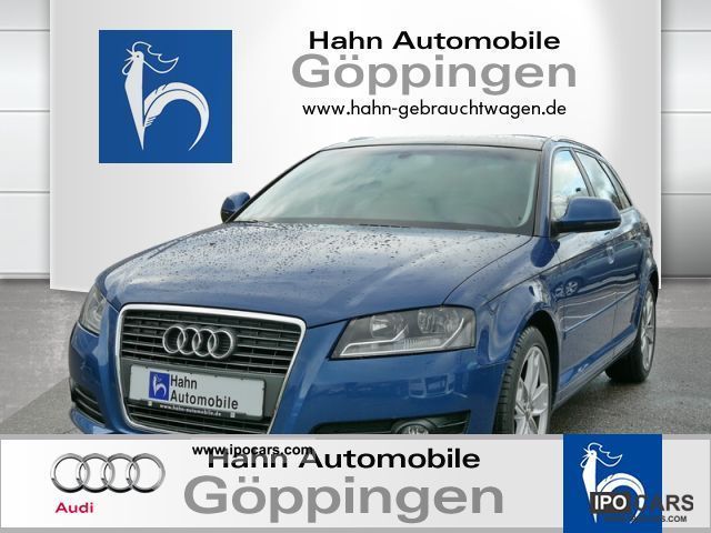 2009 Audi  A3 Sportback 1.6 TDI Ambition sunroof air Limousine Used vehicle photo