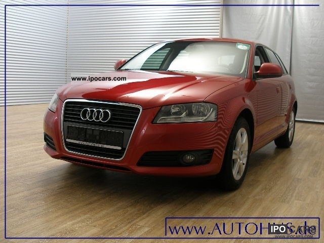 2010 Audi  A3 Sportback 1.6 TDI S TRONIC NAVI ATTRACTION Limousine Used vehicle photo