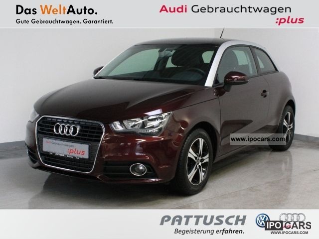 2010 Audi  A1 1.4 TFSI Sitzhzg Klimaautom parking aid Limousine Used vehicle photo