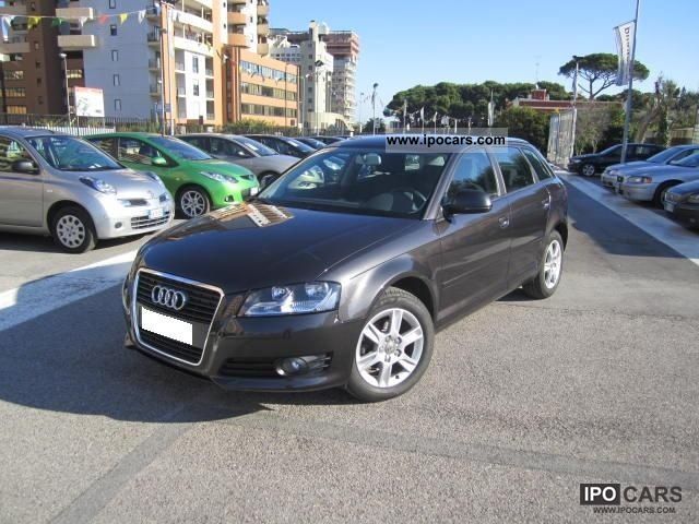 2010 Audi  A3 SPB. 1.6 TDI CR F.AP. Attraction N1119 Limousine Used vehicle photo