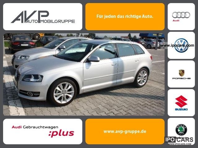 2011 Audi  A3 Sportback 1.4 TFSI Attraction Navi SD SHZ PDC Limousine Used vehicle photo