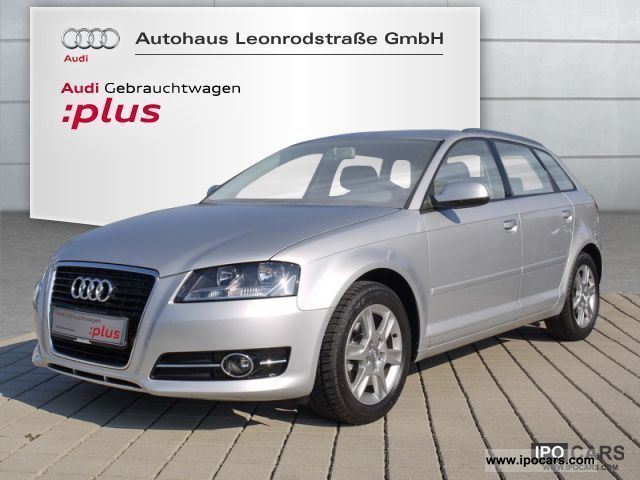 2010 Audi  A3 Sportback 1.2 TFSI Sitzhz. PDC 6-speed Limousine Used vehicle photo