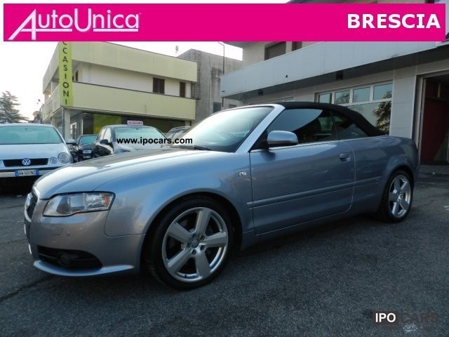 2006 Audi  A4 CONVERTIBLE TIPTRONIC 3.0 TDI Quattro S-FAP LIN Cabrio / roadster Used vehicle photo
