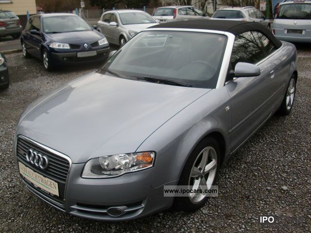 2006 Audi A 4 3 0 Quattro Cabriolet Specs