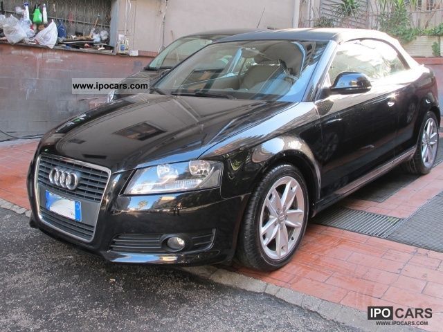 2008 Audi  A3 Convertible 2.0 TDI F.AP. Ambition Cabrio / roadster Used vehicle photo