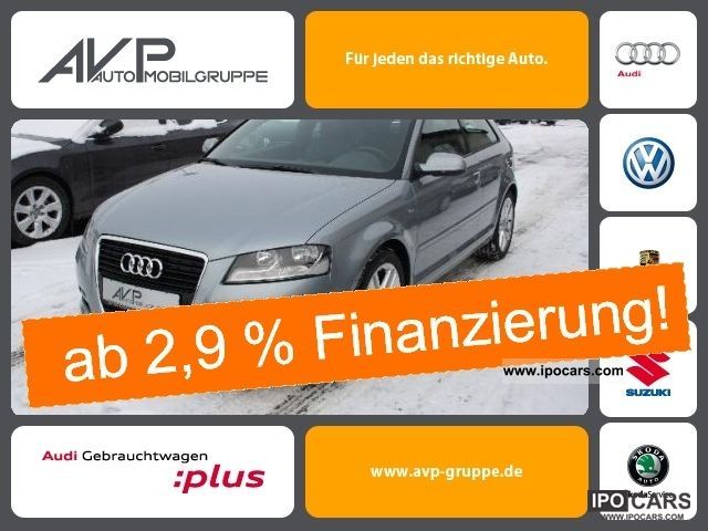 2011 Audi  * A3 1.8 TFSI S line sports package of leather ** Aluminum * Limousine Employee's Car photo