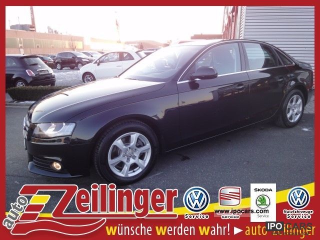 2011 Audi  A4 2.0 TDI e saloon DPF SEAT HEATER / PDC / AL Limousine Employee's Car photo