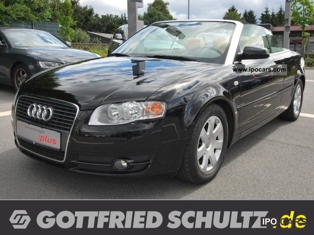 2008 Audi  Convertible A4 3.2 LTR. AUTOMATIC - Leather, Climate, Navi Cabrio / roadster Used vehicle photo