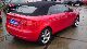 2009 Audi  A3 Cabriolet 1.6 S Line S-line + + + + leather seats Cabrio / roadster Used vehicle photo 2