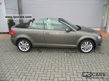 2011 Audi  A3 Cabriolet 2.0 TDI [Ambition S tronic LEATHER / EI Cabrio / roadster Used vehicle photo