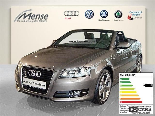 2010 Audi A3 Convertible 1.2 TFSI Ambition 77 (105) kW (PS ...