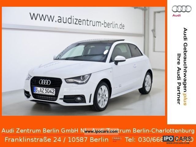 2012 Audi  A1 Ambition 2.0 TDI 6-speed XENON NAVI LEATHER ALU Limousine Demonstration Vehicle photo