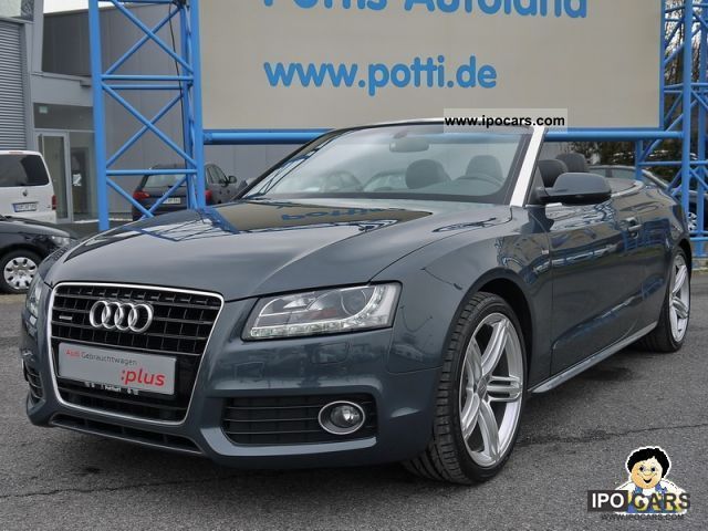 2009 Audi  A5 Cabriolet S line S tronic quattro 3.2 FSi Cabrio / roadster Used vehicle photo