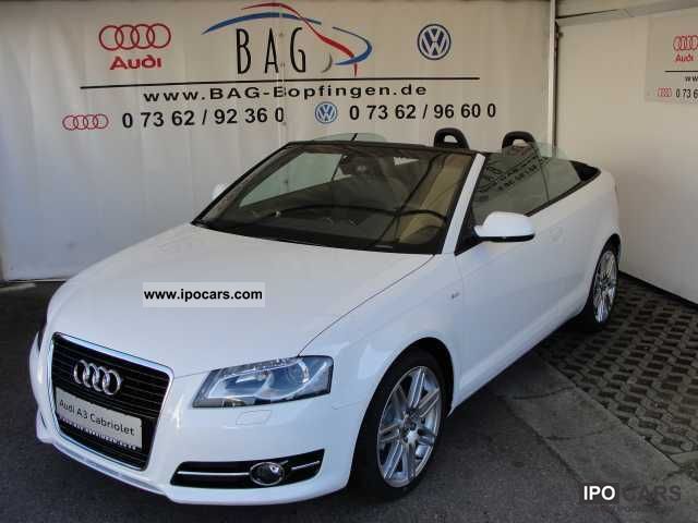 2011 Audi  A3 Cabriolet 1.6 TDI S Line New & now! Cabrio / roadster New vehicle photo