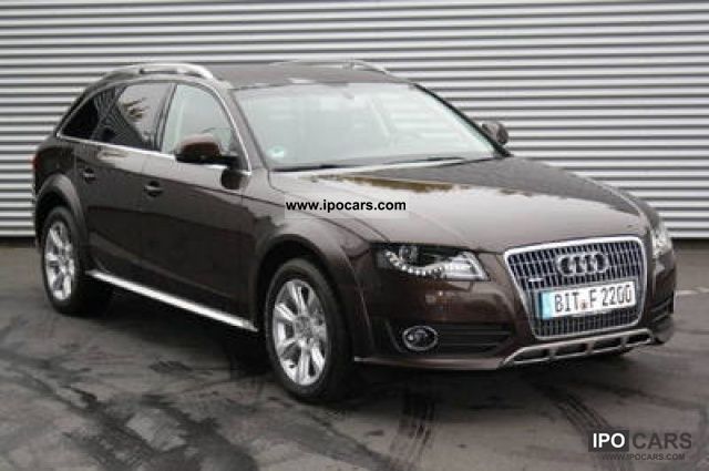 2011 Audi  A4 allroad 2.0 TDI F.AP. Advanced Vasta disponib Estate Car New vehicle photo