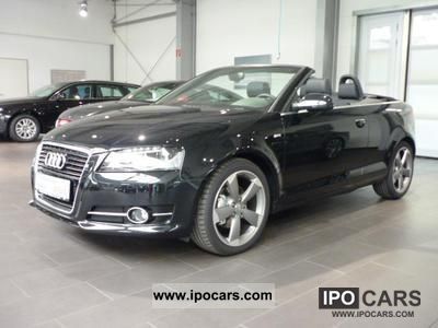 2011 Audi  A3 Cabriolet 2.0 TDI 140 DPF S Line S-Tronic A Cabrio / roadster Used vehicle photo