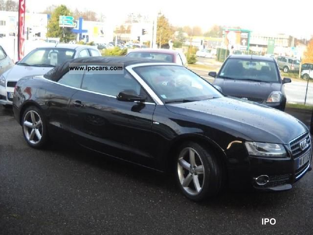 2010 Audi  A5 Cab 2.0 TDI DPF S Line Cabrio / roadster Used vehicle photo
