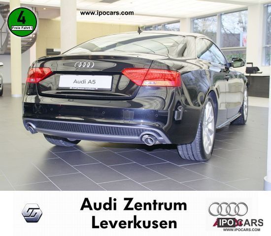 Audi A5 8t Coupe Cabrio Diffuser Tuning Rear S-LINE LOOK Vfl Vorfacelift