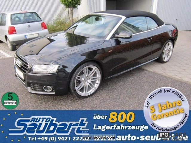 2011 Audi  A5 Cabrio 3.0 TDI QUATTRO S TRONIC * S * LIN Cabrio / roadster Used vehicle photo