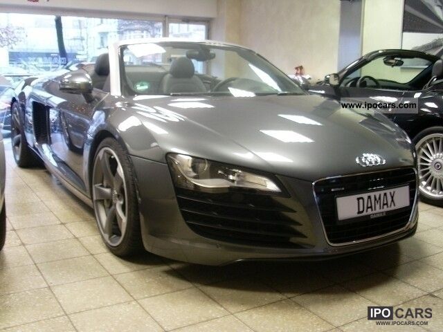 2011 Audi  R 8 4.2 quattro Spyder navigation Cabrio / roadster Used vehicle photo