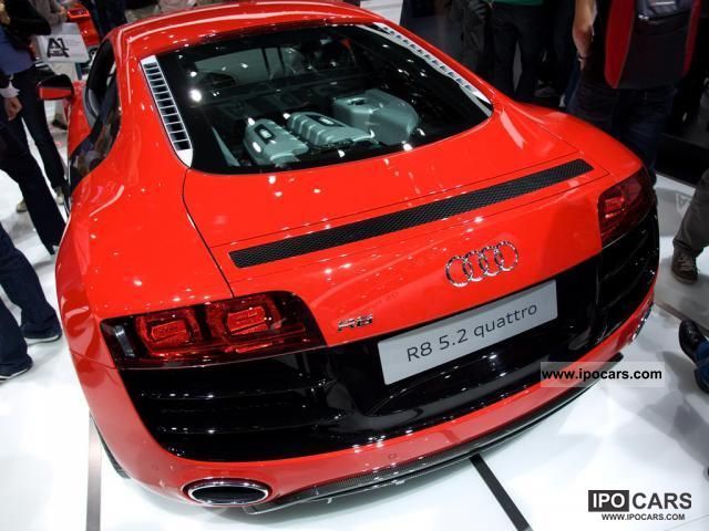 2011 Audi  R8 to 17.8% with no down payment! 5.2 FSI quattro ... Sports car/Coupe New vehicle photo